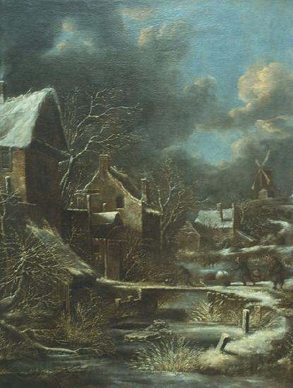 Klaes Molenaer Winter landscape